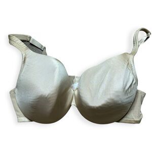 CACIQUE Women’s Nude Lightly Padded Underwire Full-Coverage Bra Size 40C